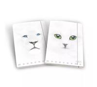 Carpeta elástica blanca Pigna con motivo animal, A4 - varios diseños