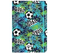 Carpeta elástica con diseño de fútbol - A/4