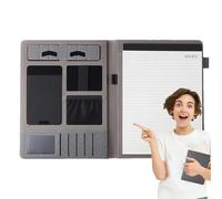 Carpeta empresarial multifuncional, carpeta de negocios para reuniones - Carpeta de organizador de reuniones, cuaderno de conferencias A4,Carpeta de archivador de documentos Notebook Planner p