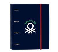 Carpeta Equipada BENETTON Together, Din-A4 4 Anillas 30 mm.