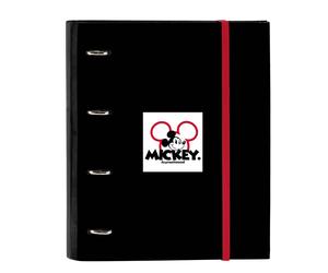 Carpeta Equipada MICKEY MOUSE Mickey Mood, Din-A4 4 Anillas 30 mm.