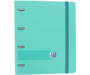Carpeta Equipada OXFORD Europeanbinder+, Din-A4 100H 4A 35 mm. Ice Mint
