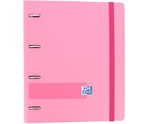 Carpeta Equipada OXFORD Europeanbinder+, Din-A4 100H 4A 35 mm. Rosa Chicle