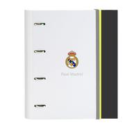 Carpeta Equipada REAL MADRID 1ª Equip. 2025/26, Din-A4 4 Anillas 30 mm.