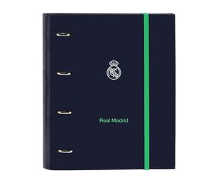 Carpeta Equipada REAL MADRID 2ª Equip. 2025/26, Din-A4 4 Anillas 30 mm.