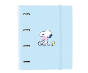 Carpeta Equipada SNOOPY Love, Din-A4 4 Anillas 30 mm.