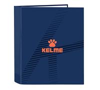 CARPETA F. 4 ANILLAS 35MM LOMO ANCHO KELME NAVY BLUE