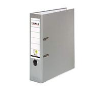 Carpeta Falken S de polipropileno, de color, DIN A4, color gris ancho