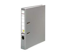 Carpeta Falken S de polipropileno, de color, DIN A4, color gris estrecho