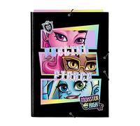 CARPETA FOLIO 3 SOLAPAS MONSTER HIGH "CREEP"