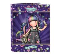 Carpeta Folio 4 Anillas Mixtas Gorjuss Fairground Up And Away