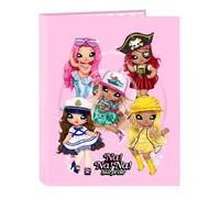 Carpeta Folio 4 Anillas Mixtas Nanana Sparkles