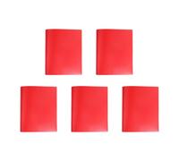 Carpeta formato carta de 5 con 2 bolsillos y organizador de documentos de 3 puntas carpeta de dos bolsillos con puntas para organizador de documentos portátil para oficina escolar