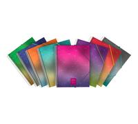 Carpeta Fundas Metalic Carton Forrado Brillo A4 40 Fundas Colores Surtidos Unequal Metallic Grafoplás