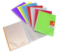Carpeta Fundas PP Translúcido Semirígido A4 20 Fundas Amarillo Xs Grafoplás