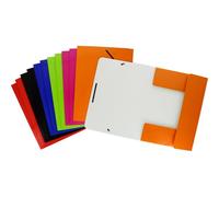 Carpeta Gomas Con 3 Solapas Cartón Brillo A4 Colores Surtidos Cartón Brillo Grafoplás