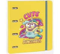 Carpeta Grupo Erik Minions 4 anillas polipropileno