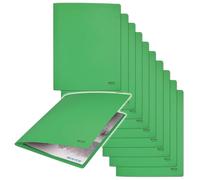 Carpeta Leitz Recycle A4, paquete de 10, capacidad para 250 hojas, cartón | Hasta 250 hojas A4; Para el trabajo, el colegio o el hogar; Cartulina resistente de 275 g/m²