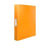 Carpeta liderpapel 4 anillas 25 mm mixtas polipropileno din a4 naranja fluor opaco - CH33