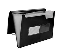 Carpeta liderpapel clasificador fuelle polipropileno din a4 negro opaco 13 departamentos - FU35