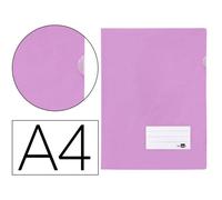 Carpeta liderpapel dossier a4 uñero lavanda opaco - BL27