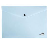 Carpeta liderpapel dossier broche polipropileno din a4 celeste opaco 50 hojas