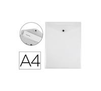 Carpeta liderpapel dossier broche polipropileno din a4 formato vertical transparente 50 hojas