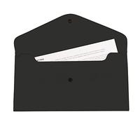 Carpeta liderpapel dossier broche polipropileno tama o sobre americano 260x140 mm negro opaco