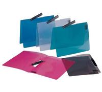 Carpeta liderpapel dossier pinza lateral 35445 polipropileno din a4 incolora 30 hojas pinza giratoria - DP13