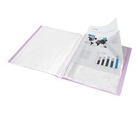 Carpeta liderpapel escaparate 10 fundas polipropileno a4 lavanda opaco - EC63