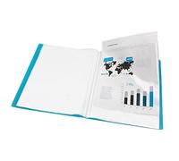 Carpeta liderpapel escaparate 80 fundas polipropileno din a4 azul translucido - EC93