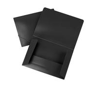 Carpeta liderpapel gomas solapas 34945 polipropileno din a5 negra opaco - SS10