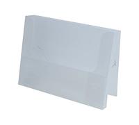 Carpeta liderpapel portadocumentos polipropileno dina4 transparente translucido lomo 50 mm