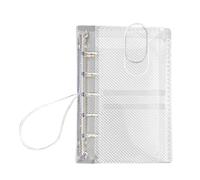 Carpeta Organizador - Cubierta de Cuaderno Recargable de 5 Anillos,Carpeta de Documentos Transparente M5 Plegable en Partes - para Colección de Tarjetas Documentos Papel Hogar Escuela