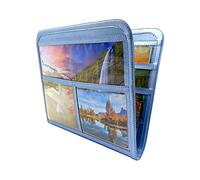 Carpeta organizador Literatura, Revistas, Tratados, Documentos - Transparente - Carpeta para Predicar (Celeste)