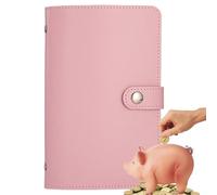 Carpeta organizadora de ahorros - 100 Sobres y Separadores con Portasobres para el Desafío de 52 Semanas | Carpeta para ahorrar dinero,Para uso en oficina, viajes, escuela, negocios, hogar, pagos y ga