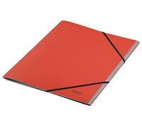 Carpeta organizadora Leitz A4, 6 compartimentos para proyectos, roja | Para un archivo organizado