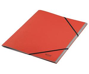 Carpeta organizadora Leitz A4, 6 compartimentos para proyectos, roja | Para un archivo organizado