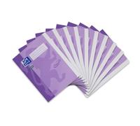 Carpeta Oxford de Elba, de cartón rígido, superficie Soft Touch y formato DIN, color morado 10 unidades