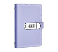 Carpeta Para Ahorrar Dinero - Cerradura De Combinación Con Cubierta De Cuero A6 - Libro De Desafíos De Ahorro De 100 Sobres | Para Presupuesto, Factura, Pago Financiero, Hogar, Apartamento, Dormitorio