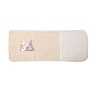 Carpeta para el vientre del bebé Keep Warm, banda duradera de cordón umbilical para recién nacidos de dibujos(Sleeping Rabbit XL Thin)