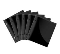 Carpeta Para Partituras De Coro,Organizador de Partituras de 6 Piezas en Tamaño A4,Archivador con Fundas para Almacenamiento y Exhibición de Documentos - Documento