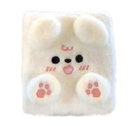 Carpeta para scrapbook, de peluche A6, libro suave de peluche, bonito libro de tarjetas fotográficas de peluche, recuerdo de estilo de vida, vida cotidiana, viajes, escuela, colección organización