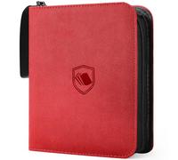 Carpeta para tarjetas de intercambio de 1200 bolsillos, cubierta de poliuretano, con cremallera, resistente y con carga superior para MTG, TCG, tarjetas de juego, tarjetas deportivas