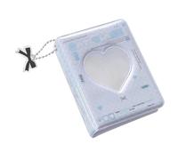 Carpeta para tarjetas fotográficas, 40 compartimentos, resistente al agua, organizador de tarjetas fotográficas, almacenamiento para álbumes de Polaroid Star Chasing, idolo idolo