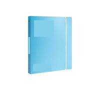 Carpeta partituras Carpeta de archivos A4, 3 orificios, datos a prueba polvo, impermeable, gran capacidad, libro exhibición documentos, oficina(Blue)