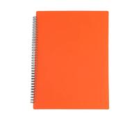 Carpeta partituras Tamaño A4 música hoja de papel nota documento archivo organizador carpeta almacenamiento funda, soporte 20 páginas papelería oficina en casa(Orange)