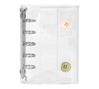 Carpeta pegatinas | Álbum transparente M5 colección | Organizador autoadhesivo | Cuaderno estético scrapbooking planificador diario para niños adultos colegio hogar viaje aula empleo