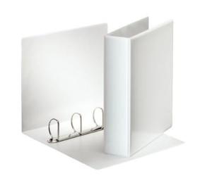 Carpeta personalizable Essentials A4, 4 anillas, ancho de 77, color blanco - Lote de 10