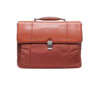 Carpeta Piquadro Ca3111lk2 Bolso Bandolera Hombre Cuero Naranja